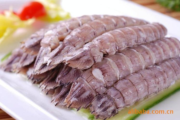 莱州湾熟制爬虾肉,食用方便